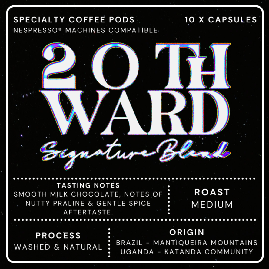 Compostable Coffee Pods - 20th Ward Signature Blend